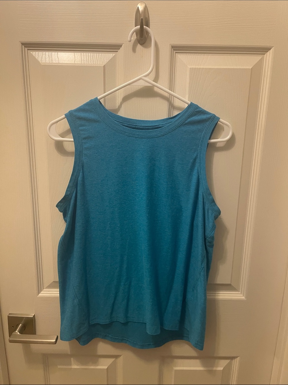 Jockey Turquoise Blue Sleeveless Tank Top
